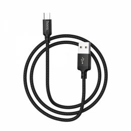 HOCO USB TO MICRO USB DATA CABLE 2m SPEED X14 black