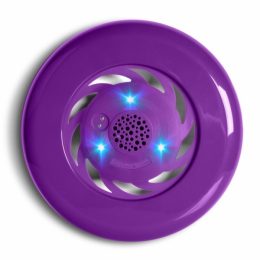 LEDWOOD PORTABLE BLUETOOTH SPEAKER FRISBEE purple