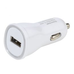 VIVANCO CAR CHARGER USB 2.1A white
