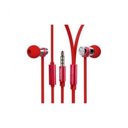 REMAX STEREO HANDSFREE RM-565i red