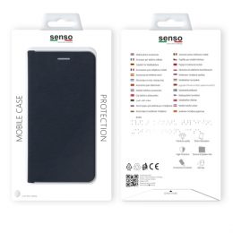 SENSO FEEL STAND BOOK SAMSUNG S10 PLUS black