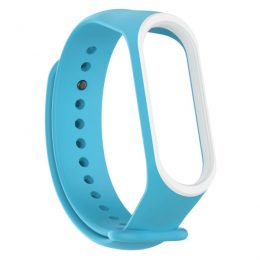 SENSO FOR XIAOMI Mi BAND 3 REPLACEMENT BAND light blue white