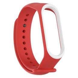 SENSO FOR XIAOMI Mi BAND 3 REPLACEMENT BAND red white