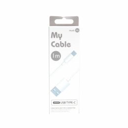MUVIT LIFE MY CABLE DATA TYPE C 1M coral white
