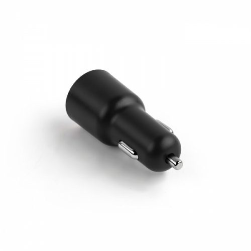 MUVIT CAR CHARGER 3A TYPE C + USB A PORTS  black