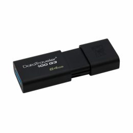 ΣΤΙΚΑΚΙ ΜΝΗΜΗΣ USB DT100G3 KINGSTON 64GB